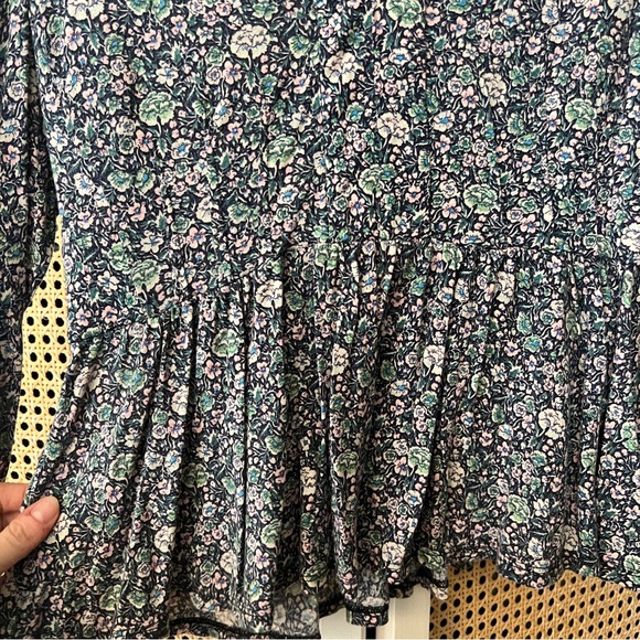 Rebecca Taylor LS Peplum Tee - Picture 4 of 5